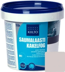 Фуга KIILTO 40 1кг серый GREY