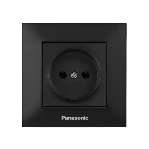 Розетка PANASONIC Arkedia Slim черная 1-я б/3 WNTC0201-2BL Розетка PANASONIC Arkedia Slim черная 1-я б/3 WNTC0201-2BL