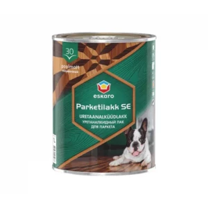 Лак ESKARO Parketilakk SE 30 алкидно-уретановый для пола 1л бесцветный