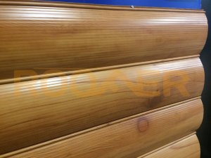 Металлический блок-хаус (дуб венге, вишня, дуб, золотой дуб, сосна, ольха)