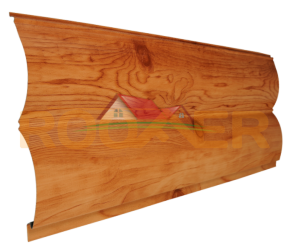 Металлический блок-хаус (дуб венге, вишня, дуб, золотой дуб, сосна, ольха)