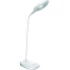 Лампа настольная LED Luxel 6W 200Lm 4000K D белая + ночн.USB каб.TL-04W