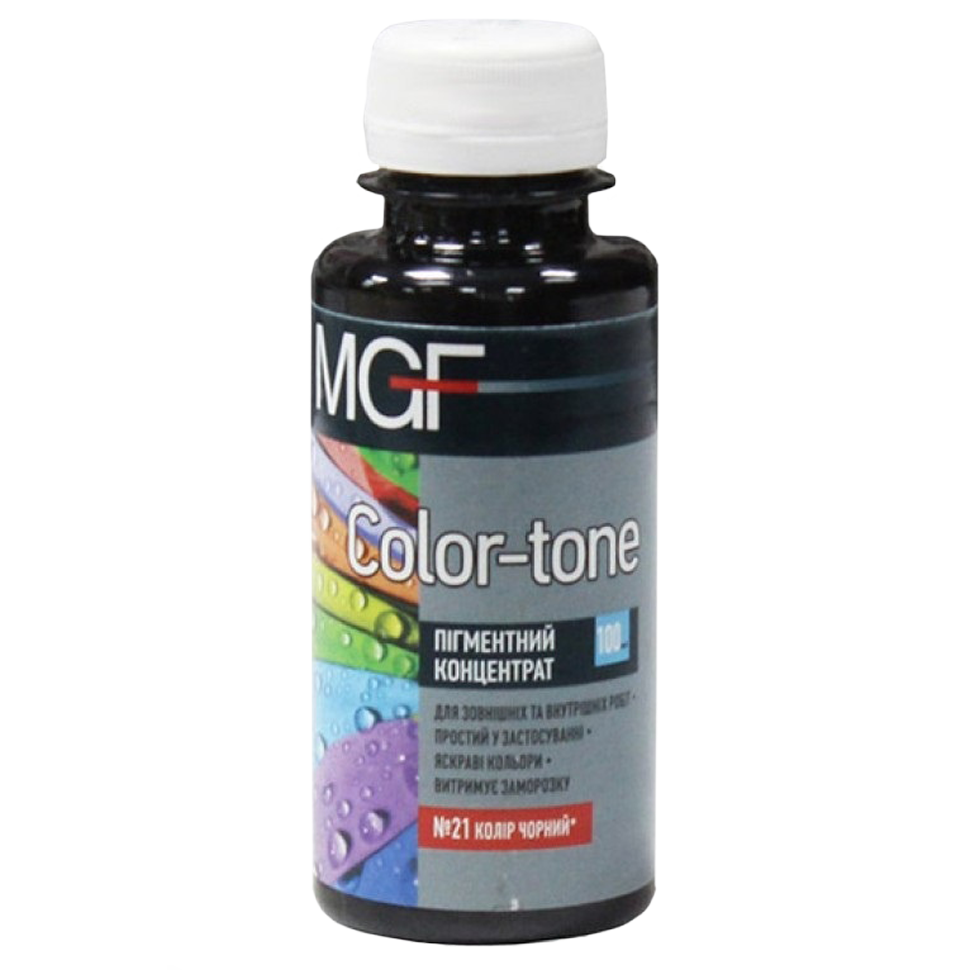 Краситель MGF Color-tone 21 черный 100мл Краситель MGF Color-tone 21 черный 100мл