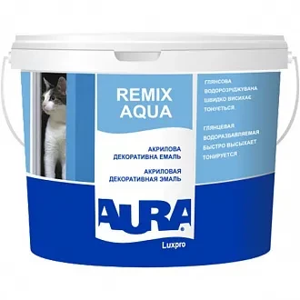 Эмаль акриловая AURA Luxpro Remix Agua 70 2,5л Эмаль акриловая AURA Luxpro Remix Agua 70 2,5л