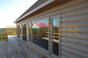 Металлический блок-хаус (полиэстер)