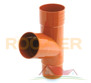 Тройник трубы 90 мм