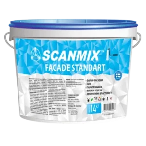 Краска фасадная SCANMIX Facade Standart 5л (7кг)