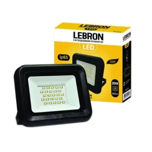 Прожектор LED LEBRON 20W 6000K 17-07-20