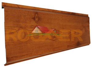 Металлический сайдинг "Доска" (металлик, матовое и глянцевое покрытие, Printech)