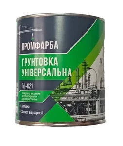 Грунтовка ТМ ПРОМКРАСКА ГФ-021 0,9кг серая