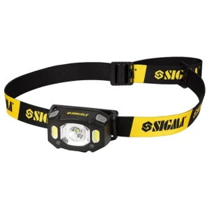 Ліхтарик налобний SIGMA LED 300Lm 1200мАг з сенсором 5390231