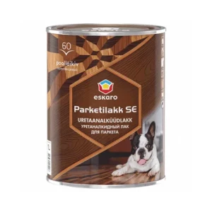 Лак ESKARO Parketilakk SE 60 напольный алкидно-уретановый 1л бесцветный