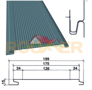 Металлический сайдинг "Корабельная доска", "Доска", "Доска бесшовная", "Вертикальная доска с микроребром"