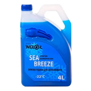 Стеклоомыватель 20 зимний WEXOIL SEA BREEZE 4л