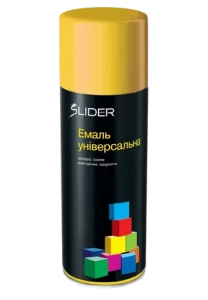 Эмаль SLIDER 400 мл. желтая 1023