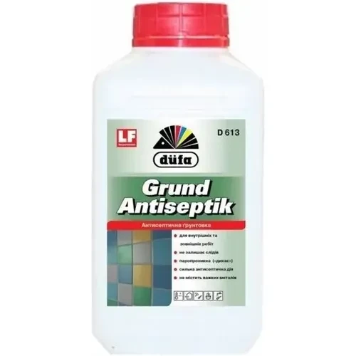 Грунтовка DUFA Antiseptik D613 1л Грунтовка DUFA Antiseptik D613 1л