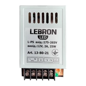 Блок питания LEBRON L-PS 12V 5A 60W