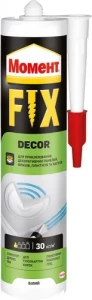 Клей монтажный МОМЕНТ Fix Decor 400г