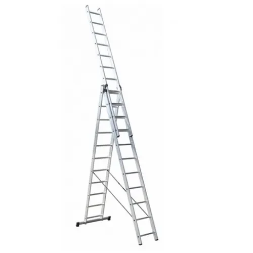 Лестница алюминиевая FORTE 3*11 ступеней Лестница алюминиевая FORTE 3*11 ступеней