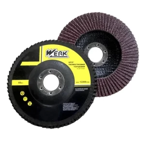 Кружный лепесток Конический Werk 125*22,2 мм P100 T29