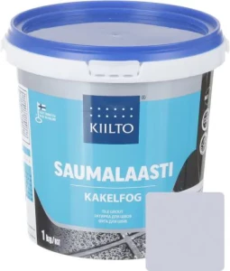 Фуга KIILTO 46 1кг серебристо-серый