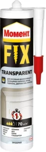 Клей монтажный МОМЕНТ Fix Transparent 280г прозрачный