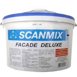 Краска фасадная SCANMIX Facade Deluxe 1,4кг ведро круглое