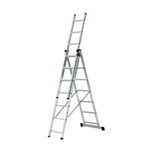 Лестница алюминиевая FORTE 3*7 ступеней