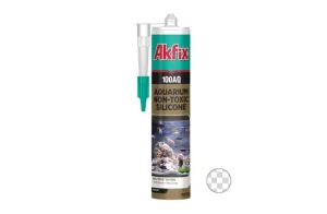 Силикон аквариумный AKFIX 100AQ 280мл 340г прозрачный