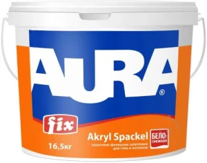 Шпаклевка акриловая AURA Fix Akryl Spackel 16,5 кг
