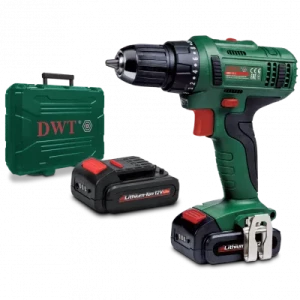 Шуруповерт аккумуляторный DWT ABS-12 L-2 ВМС