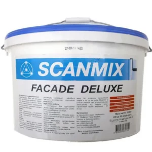 Краска фасадная SCANMIX Facade Deluxe B3 7кг ведро круглое
