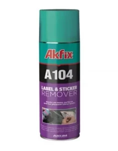 Спрей AKFIX A104 для удаления наклеек и этикеток 200мл
