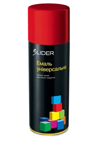 Эмаль SLIDER 400 мл. красная 3020