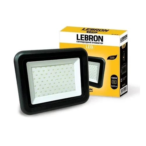 Прожектор LED LEBRON 100W 6500K 17-06-66 Прожектор LED LEBRON 100W 6500K 17-06-66