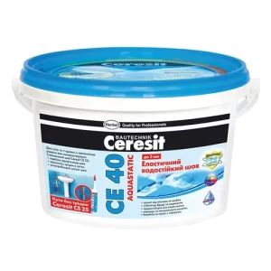Затирка CERESIT СЕ-40 бирюзовая 2кг