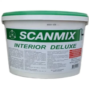 Краска SCANMIX Interior Deluxe 1,4 кг ведро
