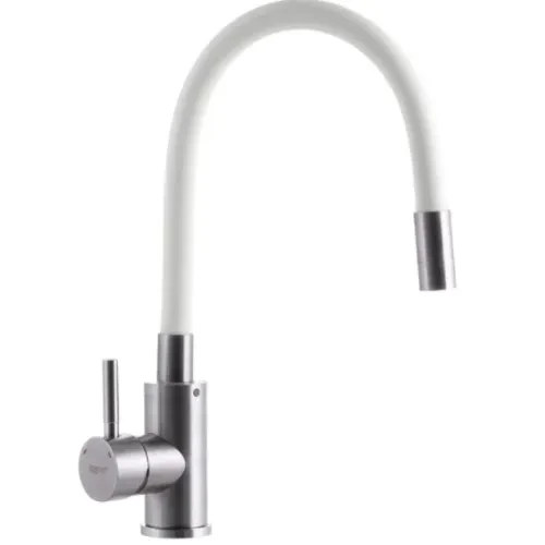 Смеситель ZERIX SUS-011 REFL.WHITE SUS304 Смеситель ZERIX SUS-011 REFL.WHITE SUS304