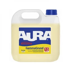 Грунтовка акриловая AURA Gamma Grund концентрат 3л