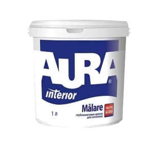 Краска AURA Malare 1л глубокоматовая