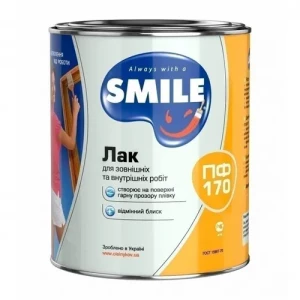Лак SMILE ПФ-170 0,6кг