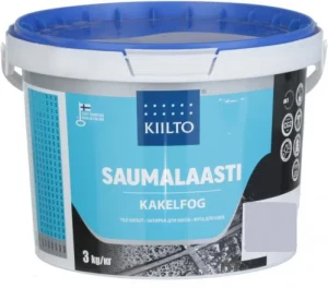 Фуга KIILTO 87 3кг дымчато-серый