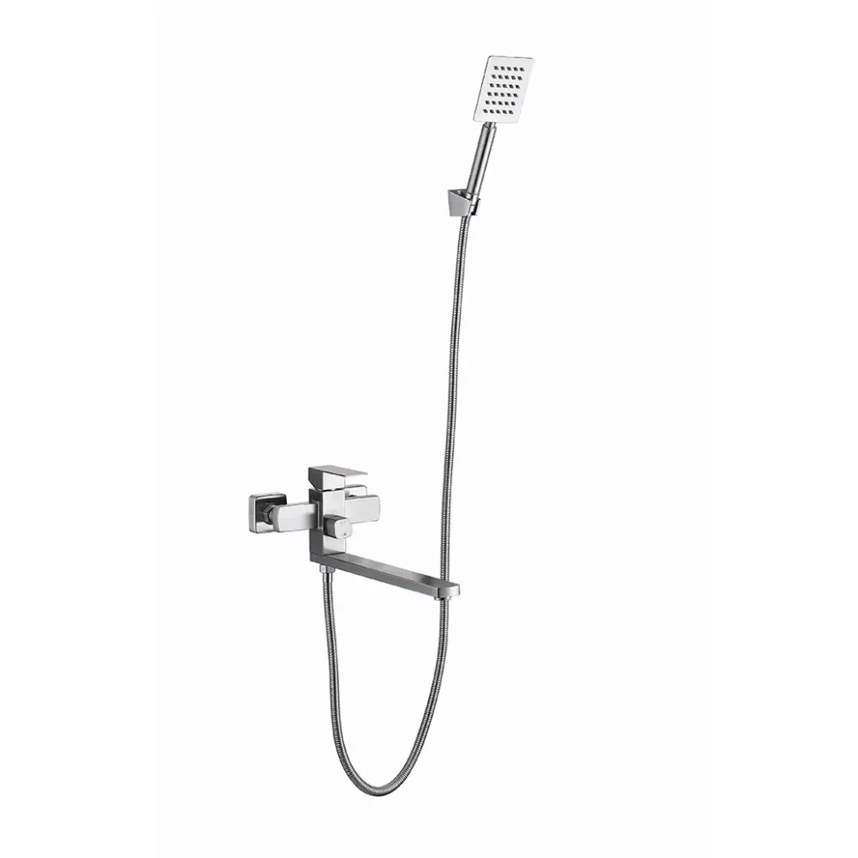 Смеситель WEZER PRO7А-02 ванна нерж.сталь Смеситель WEZER PRO7А-02 ванна нерж.сталь
