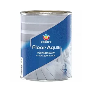 Краска напольная ESKARO Floor Aqua TR бесцветная 0,9л