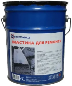 Мастика битумная SWEETONDALE Ремонт и приклеивание 17кг