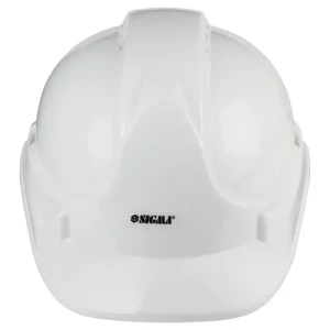 Каска строителя SIGMA 8 точек крепления белая 9414501