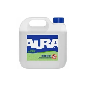 Грунтовка антигрибковая AURA Unigrund Bioblock глубокопроницаемая 5л