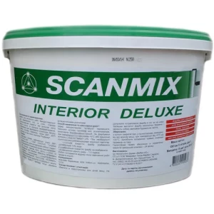 Краска SCANMIX Interior Deluxe 7кг ведро