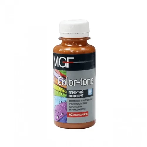 Краситель MGF Color-tone 23 карамель 100мл Краситель MGF Color-tone 23 карамель 100мл