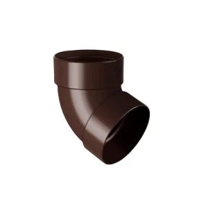 Отвод RAINWAY 100мм 67° двухмуфтовый